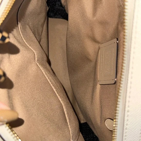 Coach Monogram Backpack in Brown and Cream - Picture 12 of 13
